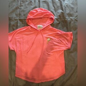 Judith March Pink Golf Hoodie
